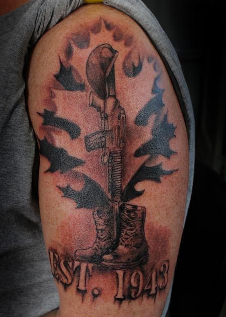 Tattoos - Soldiers Cross - 127474
